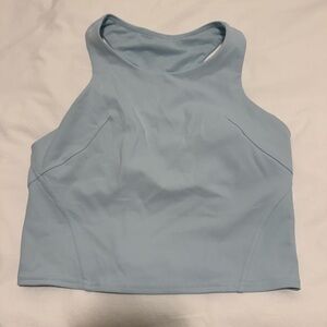Lulu high neck long sports bra